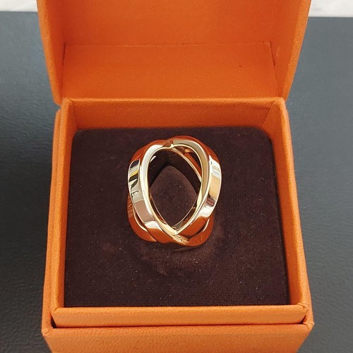 Bague écharpe hermes - bague, or