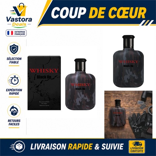 Whisky black eau de - black, op