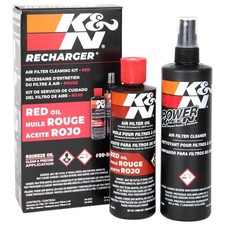 NETTOYANT 355ML + FLACON HUILE 237ML POUR FILTRE A AIR K&N 99-5050