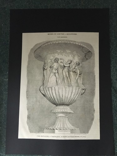 Vase borghèse musée du - vase,