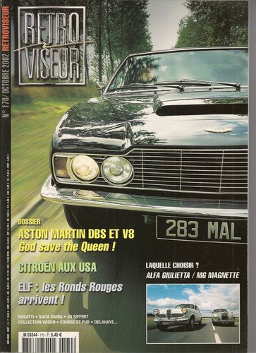 Retroviseur 170 aston - aston, martin