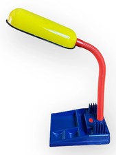 Lampe de bureau pliable – Jaune Rouge Bleu Noir –Design Style Memphis
