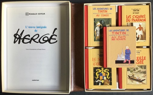 Tintin oeuvre intégrale - l’oeuvre,