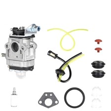 Kit carburateur pour débroussailleuse 52cc 49cc 43cc avec joint pompe de démar