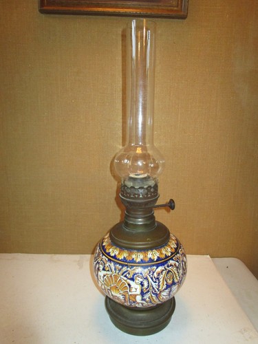 Très belle lampe pétrole - lampe,