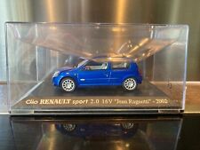 CLIO RENAULT SPORT 2.0 16V JEAN RAGNOTTI  2002 SCALE 1/43 UNIVERSAL HOBBIES
