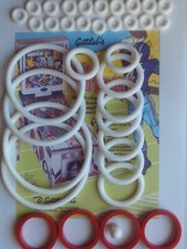 FLIPPER GOTTLIEB.PRO-FOOTBALL. KIT ELASTIQUESCAOUTCHOUC-PINBALL RUBBER KIT