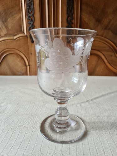 Grand verre ancien - verre, mariage