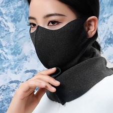 Foulard couvre-cou cyclisme extérieur coupe-vent avec boucles élastiques de su