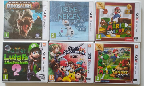 Lot jeux nintendo 3ds - jeux,