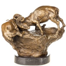 Sculpture Bouquetin en bronze