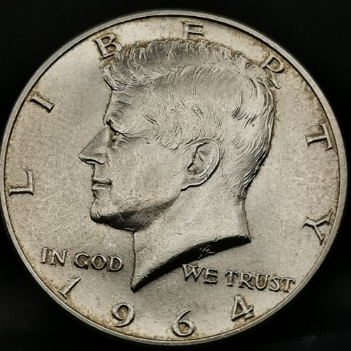 Kennedy half dollar 1964 - kennedy,