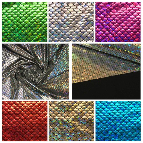Tissu lurex imprimé texture - tissu,