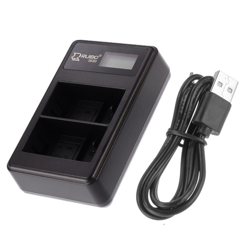 Dual battery charger nikon - f,