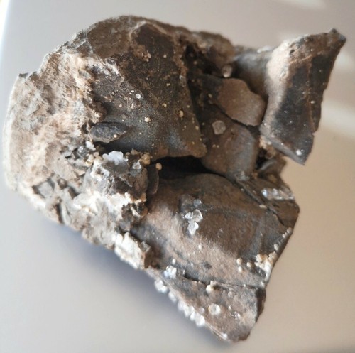 Quartz diamant dans - , septaria