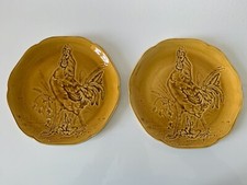 Lot de 2 anciennes assiettes