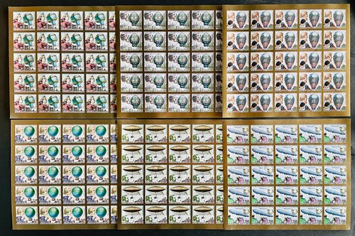 Sheets stamps full - sheets, set
