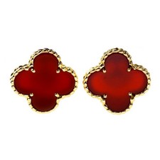 Boucles d'oreilles cornaline