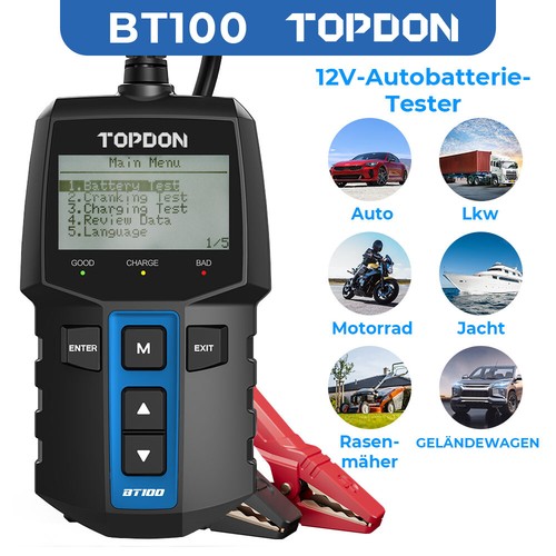 Topdon bt100 testeur - topdon,
