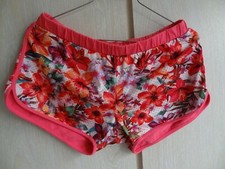 Short rose à fleurs, doublé, taille S - Calzedonia Cobey