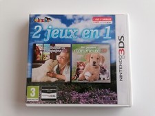2 jeux Nintendo 3DS en 1 MA CLINIQUE A LA CAMPAGNE 3D + MA PASSIONS D'ANIMAUX 3D