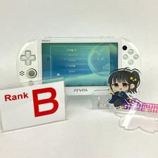 Console Sony PS Vita PCH-2000 bleu clair blanc uniquement rang B expédition...