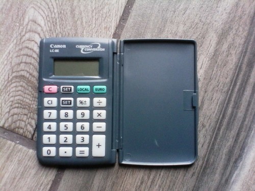 Calculatrice poche canon - calculatrice,