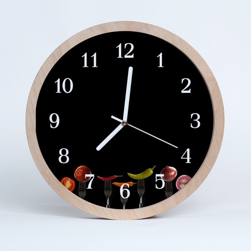 Tulup horloge murale bois - horloge,