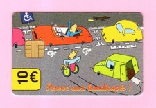 Carte à puce Parking/Stationnement  Mairie de Paris  10€