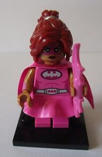 Lego 71017 Minifig Figurine Série Batman Movie Pink Power Batgirl Socle 