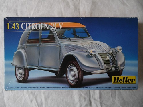 Maquette citroën 2cv - maquette,