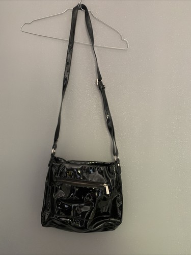 Sac noir brillant - sac,