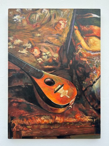 Tableau huile sur toile paul - sur,