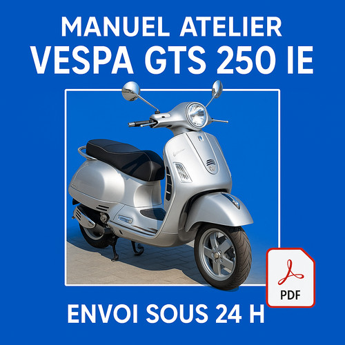 Manuel atelier vespa gts 250 - atelier,