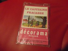 décalcomanie DECORAMA TOURET  le capitaine fracasse   transfert TOURET   