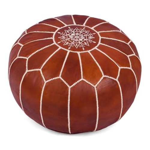 Genuine leather round - genuine,