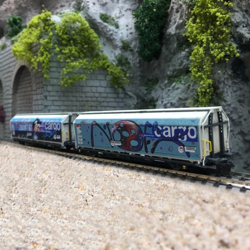Wagons hbbills sbb cargo - wagons, hbbills-uy