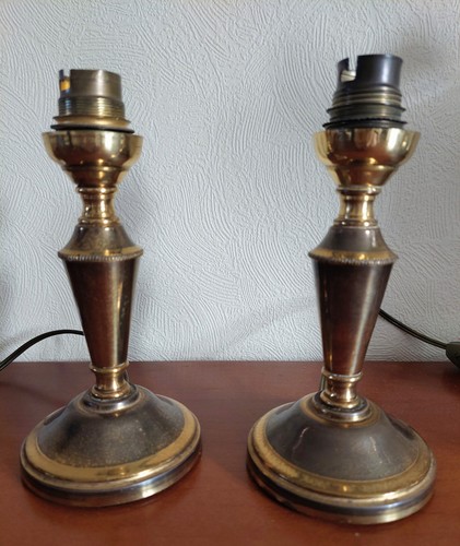 Paire lampes table en - lampes, de