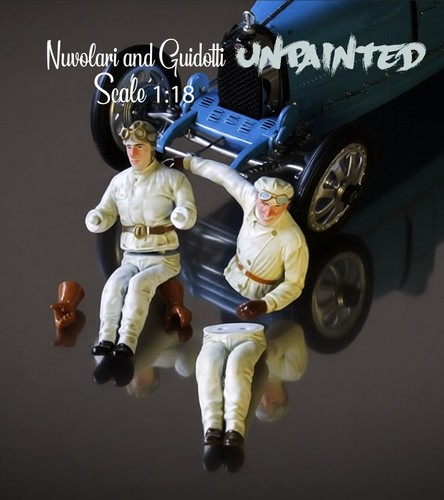 Cmc figurines pilotes - 1/18,