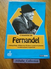 COFFRET 5 DVD FERNANDEL essentiel auberge ALI baba vache cuisine grand chef