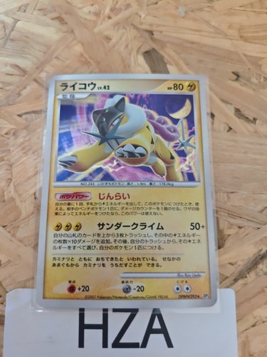 Japanese pokemon raikou 42 - japanese, lv.42
