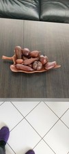 Corbeille avec Fruits en Bois