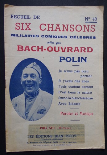 Recueil 6 chansons - §§,