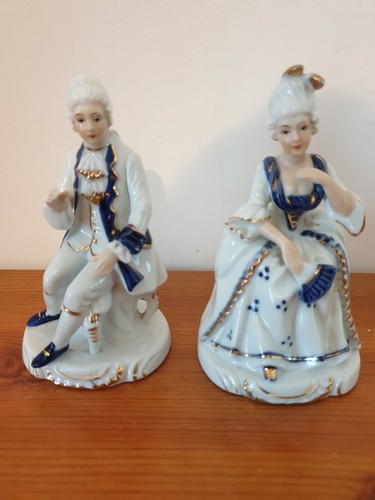 Figurines couple porcelaine - figurines,