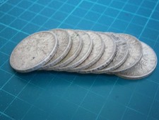 Lot 9 pièces 5 Francs Semeuse Roty Argent 835/1000 1960-61-62-64 108gr