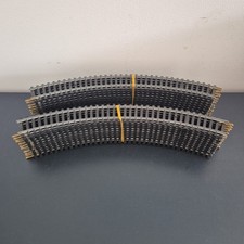 25x Jouef HO 470 Rail Courbe Circuit Train Vintage Modelisme Ferroviaire