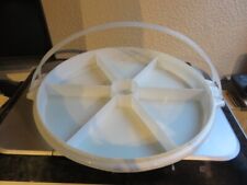 Vintage Tupperware pour tarte 6 portions ou apéritifs TBE