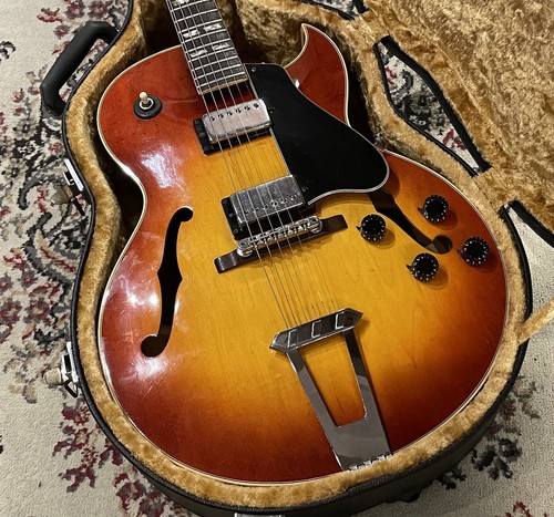 Gibson 175d sunburst 1973 - es-175d,