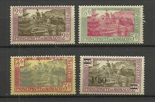 Monaco 1891-1920 timbres vues