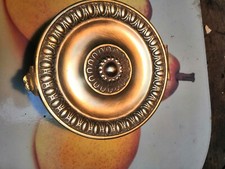 Ancienne grille d'aération en laiton. Antiquité, début XXème belle demeure lo151